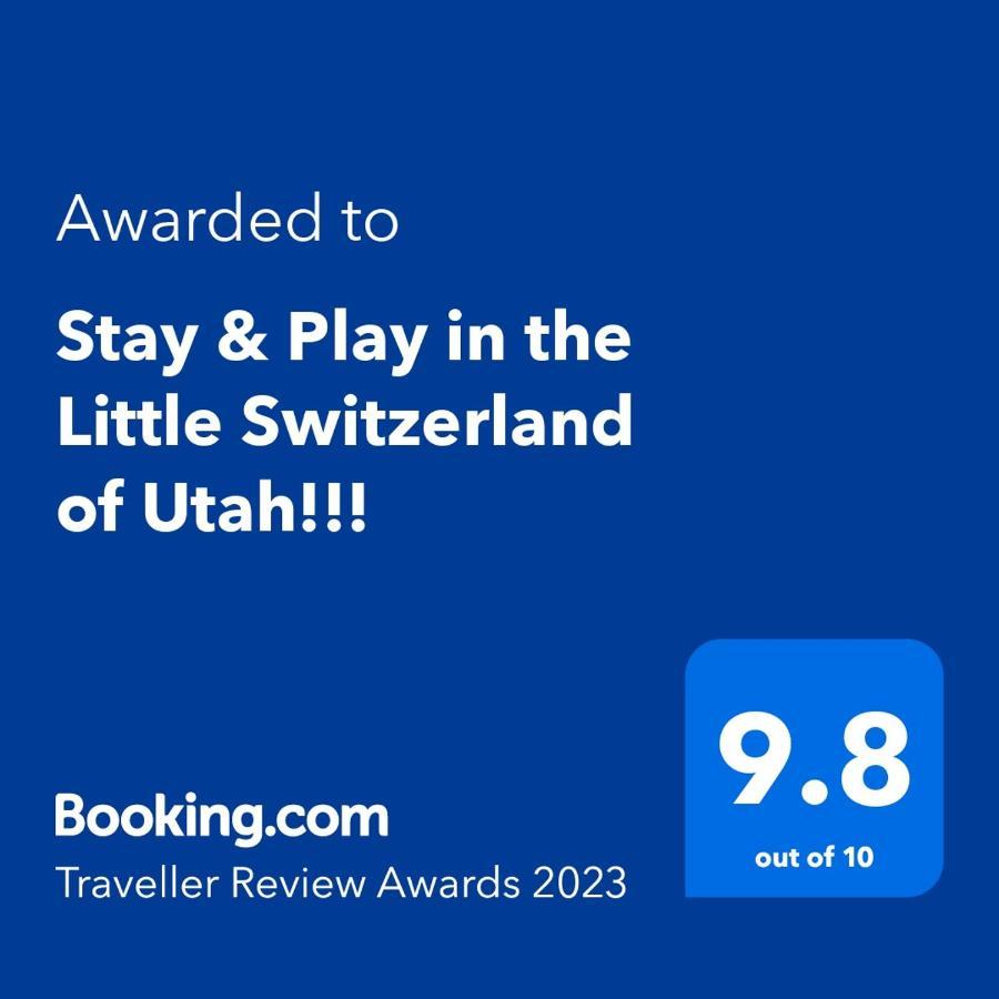 Stay & Play In The Little Switzerland Of Utah!!! Draper Dış mekan fotoğraf